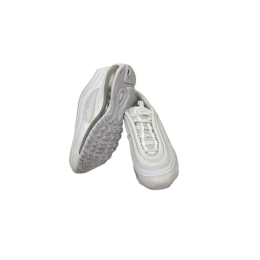 Nike Shoes Air Max 97 White Pure Platinum Sneakers Size Women's 6 | Youth 4.5
